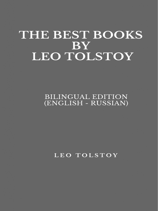 Upplýsingar um The Best Books by Leo Tolstoy eftir Tolstoy Leo - Biðlisti